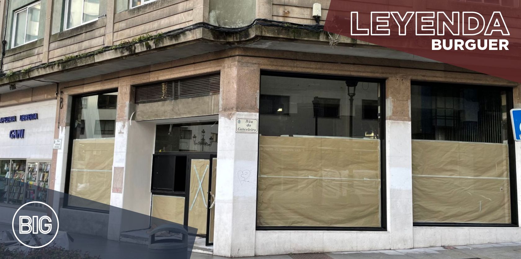 La Leyenda abrirá en la milla de oro de las hamburguesas de Vigo
